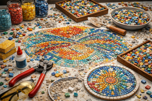 Mosaic Garden Stone Workshop