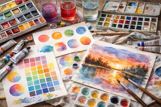 Watercolor Foundation- Color Mixing